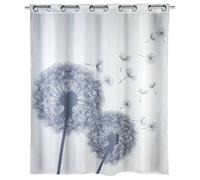 Rideau de douche anti-moisissure Astera - Polyester - 180 x 200 cm - Gris