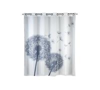 Rideau de douche anti-moisissure Astera - Polyester - 180 x 200 cm - Gris