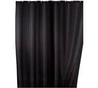 Rideau de douche anti-moisissure - Hydrofuge - 1 pièce - Noir - Polyester - 180 x 200 cm