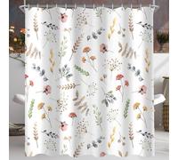 Rideau de douche Beige 90x90cm Anti-moisissure Polyester Hydrofuge Lot de 1