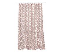 Paris Prix – Rideau de douche Bloom rectangulaire 180 x 200 cm Rose