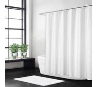 Rideau de douche de luxe - imperméable - d'une seule pièce - motif jacquard en relief - 100 % polyester