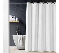 Rideau de Douche Dotty 180x200cm Blanc
