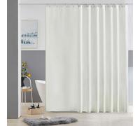 Rideau de douche extra-longue Antibactérien Imperméable Beige 275x180cm