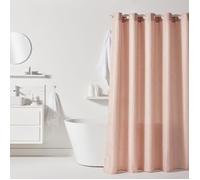 Rideau de douche gauffré - Pink - Polyester - 180 x 200 cm - 12 crochets - UTILITY - TODAY