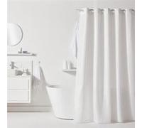 Rideau de douche gauffré - White - Polyester - 180 x 200 cm - 12 crochets - UTILITY - TODAY