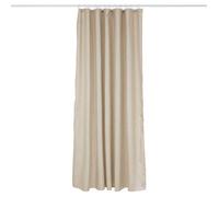 5five Rideau de douche Polly Effet lin L180 cm Beige