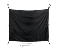 Rideau de Douche pour Portière Arrière de Véhicule,180x230cm rideaux de douche de porte arrière,Protection Solaire Occultante,Grande Taille Réglable avec Accroches Magnétiques,pour Camping-Car