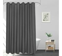 Rideau de douche - Rideau de salle de bain - Séparation de la douche - Imperméable - 80 x 180 cm - Anthracite