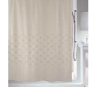 Rideau de douche Spirella Trento, beige, 180 x 200 cm