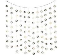 rideau de fête ballons de football 2x1.8m - artifetes 93801 Blanc G