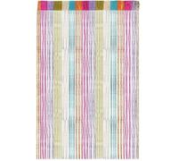 Rideau de Fil Panneau Mural,Multicolore,90 X 200 cm Elégance Franges | Parfait Anti Mouche de Perles pour Porte Coloré