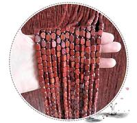 Rideau de perles de bambou respectueux de l'environnement - Panneau de porte décoratif naturel et moustiquaire élégant 110 brins 60 x 200/80 x 200/90 x 200/100 x 200 cm, parfait pour la décoration de