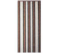 Morel – Rideau de porte Florence – Chenilles 90x220 cm – Beige/Bronze/Brun