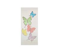 vidaXL Rideau de porte anti-insectes Bambou – Anti-mouche Anti-moustique 90 x 200 cm