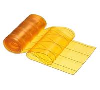 Rideau De Porte En Bande Plastique Vinyle PVC 2mm, Large 75-150cm, Coupe-vent For Congélateur, Refroidisseur, Maison, Centre Commercial, Entrepôt(1.1x2.4m)