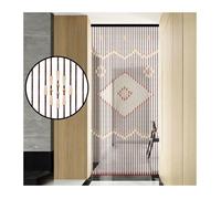 Rideau de porte en perles - Bois de qualité supérieure Décoration bohème et vintage - Intérieur maison et balcon