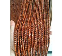 Rideau de porte en perles de bambou naturel 80 brins Séparateur pour la protection de l'intimité Taille et couleur personnalisées Idéal pour l'entrée, la chambre à coucher et le salon 100 x 220 cm