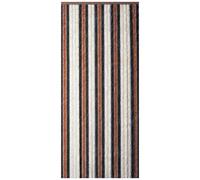 Rideau de porte Florence chenilles 90x220 cm - beige, bronze, brun
