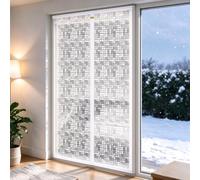 Rideau de Porte Isolant Magnétique EVA Coupe-Vent,fermeture automatique | Rideau Isolant Thermique Porte intérieure Blanc,Anti-froid anti-poussière,pour cuisine chambre entrée et pièce climatisée