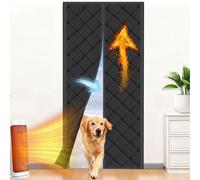 Rideau de porte magnétique, 80x210 cm, isolation thermique, protection contre le froid, imperméable