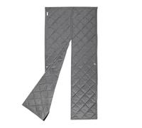 Rideau de porte magnétique à isolation thermique en PVC et coton, ouverture centrale pour porte avec ruban adhésif, crochet pour entrée, balcon, porte d'entrée principale