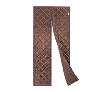 Rideau de porte magnétique à isolation thermique en PVC et coton, ouverture centrale pour porte avec ruban adhésif, crochet pour entrée, balcon, porte d'entrée principale