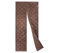Rideau de porte magnétique isolant - Fermeture magnétique - Garnissage en coton - Économie d'énergie - Protection contre la poussière et les insectes - 95 x 210 cm - Marron café