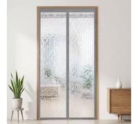Rideau de Porte Magnétique Isolant Thermique EVA,Toutes Saisons 190x240cm | Rideau de Protection Thermique Magnétique,Fermeture Automatique,Coupe-Vent Imperméable,pour Salon,Balcon,Chambre,Cuisine