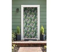 Morel Rideau de porte moustiquaire Feuilles tropicales 140 x 225 cm