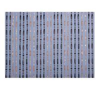 Rideau de porte Olivia - 90x220 cm - ambre et miel translucide