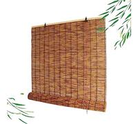 Rideau De Roseau Avec Levage, Imperméable Store En Bambou Exterieur, Store Occultant Enrouleur Confidentialité 50x60 60x90 70x80 80x100 90x120 100x150 110x160 120x180 130x200 140x220 150x250 160x300 (