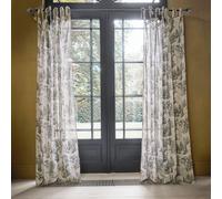 Rideau Dedwen gris/lin H/L env. 250/140 cm