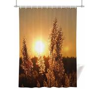 Rideau Douche 120x200 cm Paysage au Coucher du Soleil