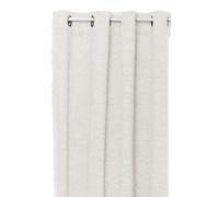 Rideau effet bouclette isolant et occultant SOANA - 140 x 260 cm - Ivoire