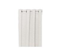 - Rideau effet bouclette isolant et occultant SOANA - 140 x 260 cm - Ivoire - Soana