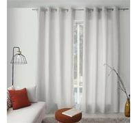 Rideau Effet Gaufré "Karabane" 135x240cm Écru Beige