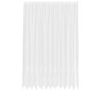 Vidaxl Rideaux Avec Des Rideaux Floral Blanc 300 X 300 Cm Polyester
