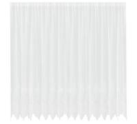 vidaXL Rideau en Dentelle Floral Blanc 240 x 400 cm Polyester, Rideaux en Dentelle légers, Modernes, occultants, pour Vie et Bureau, déco stylée et Intime