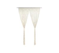 Rideau en macramé 140x240 cm Coton