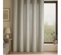 Rideau en velours tamisant fluide Gris clair 140x250 cm