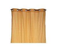 Atmosphera – Rideau à œillets Berlingot – Jaune moutarde 140x250 cm