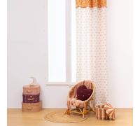 Rideau Enfant Fleurs 140x260cm - Azora Beige 140x260