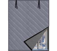 Rideau Enrouleur Occultant Isolant Thermique Opaque,Kit d'isolation | thermique pour Fenêtre ou Porte,Protection de Vie Privée Store enrouleurs - Garde l'air Froid et l'air Chaud - sans Perçage
