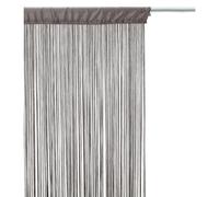 Rideau fils - 90 x 200 cm - Gris