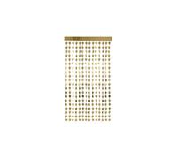 RIDEAU FILS ÉTOILES DORÉES 200CM