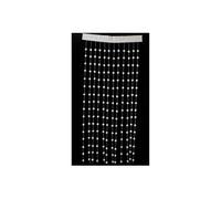 Rideau fils largeur 90 x 200 cm - Boules tissu pailletées