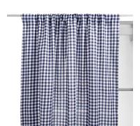 Rideau Imprimé Vichy Groove 140x260cm Bleu