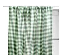 Rideau Imprimé Vichy Groove 140x260cm Vert