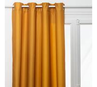 Rideau Isolant à Œillets Eliat 140x260cm Ocre